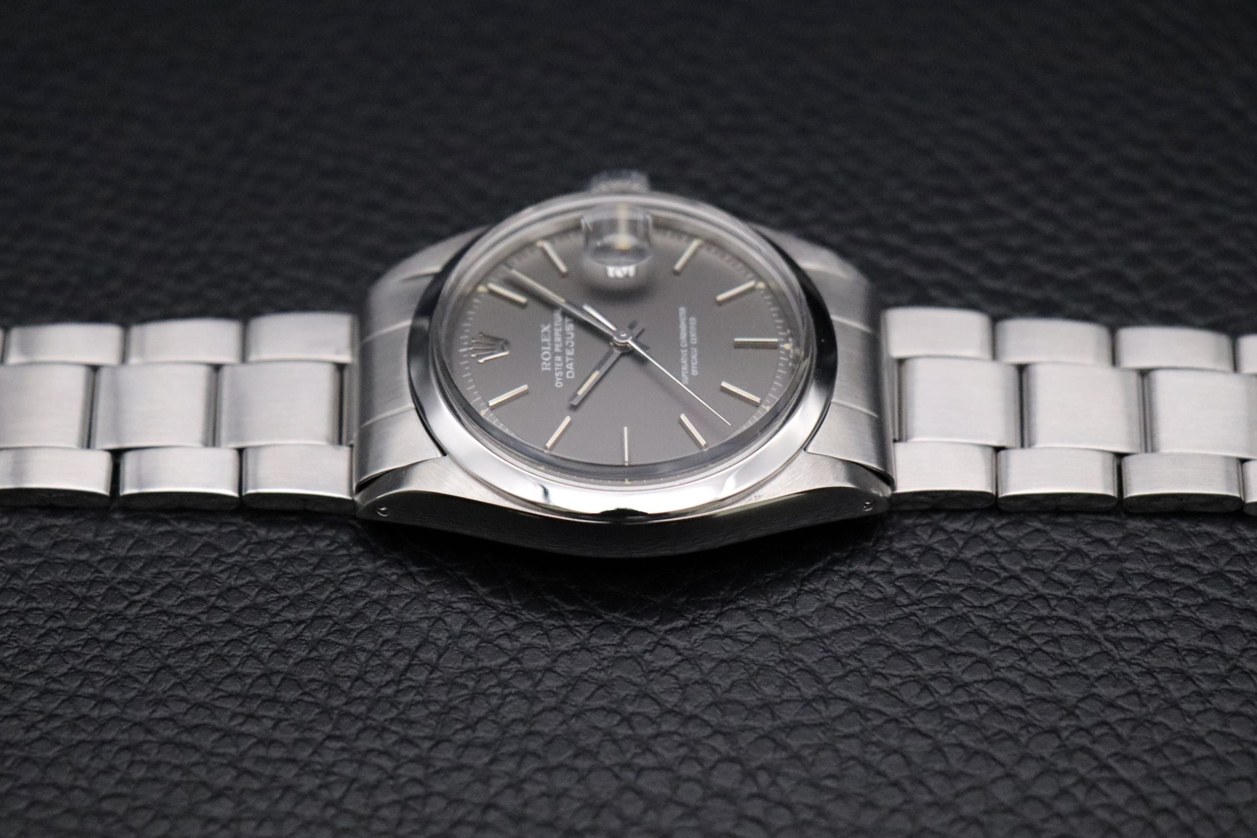 Rolex Datejust 1600 Gray Dial 