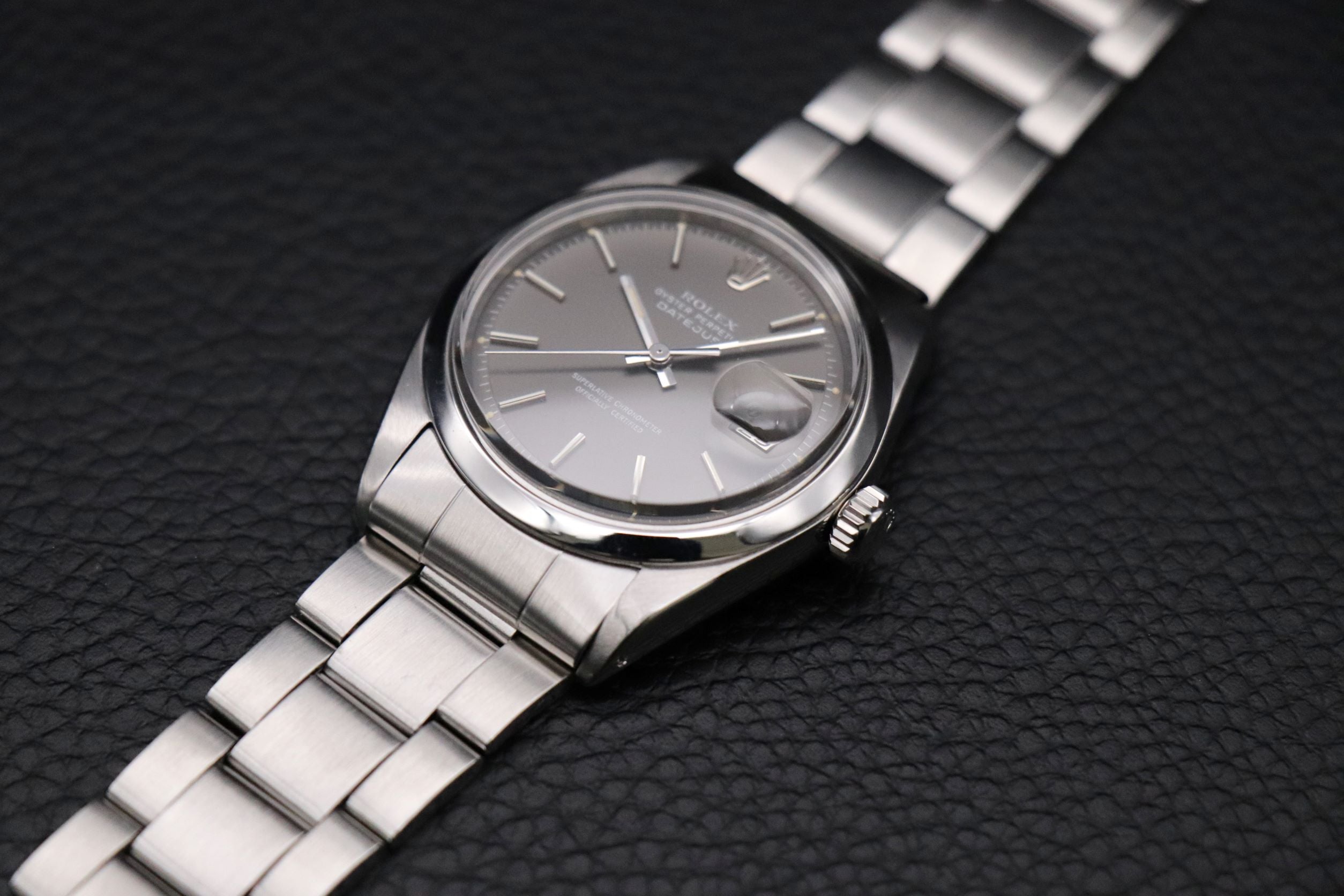 Rolex Datejust 1600 Gray Dial 