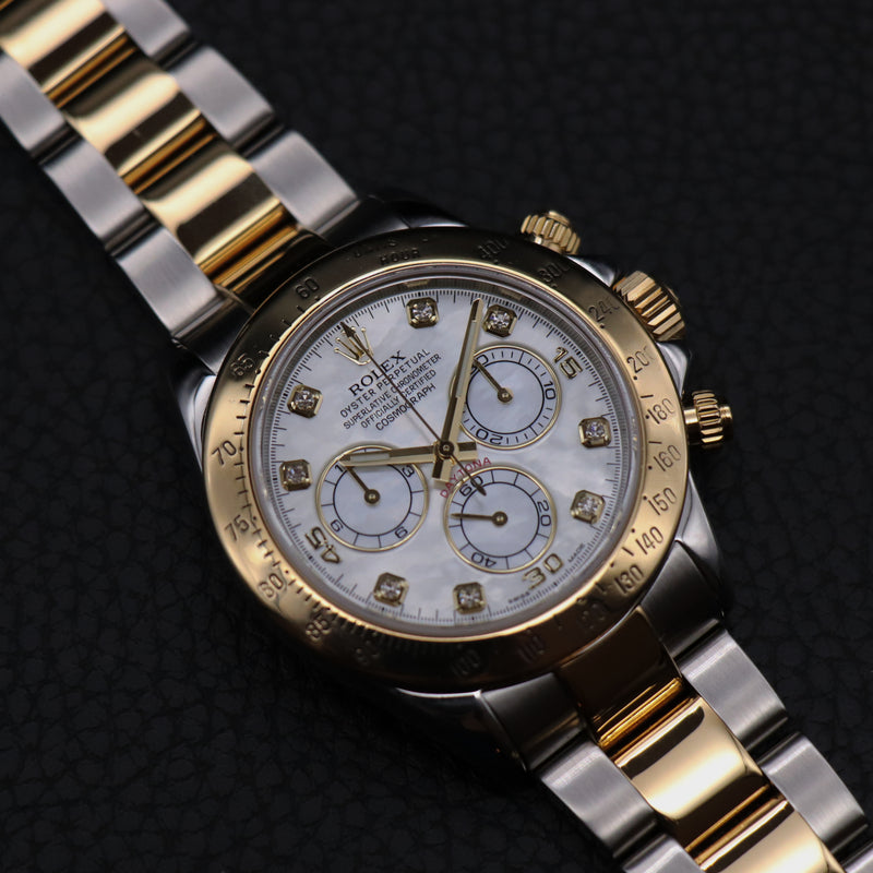 Rolex Daytona 116523 MOP Diamonds