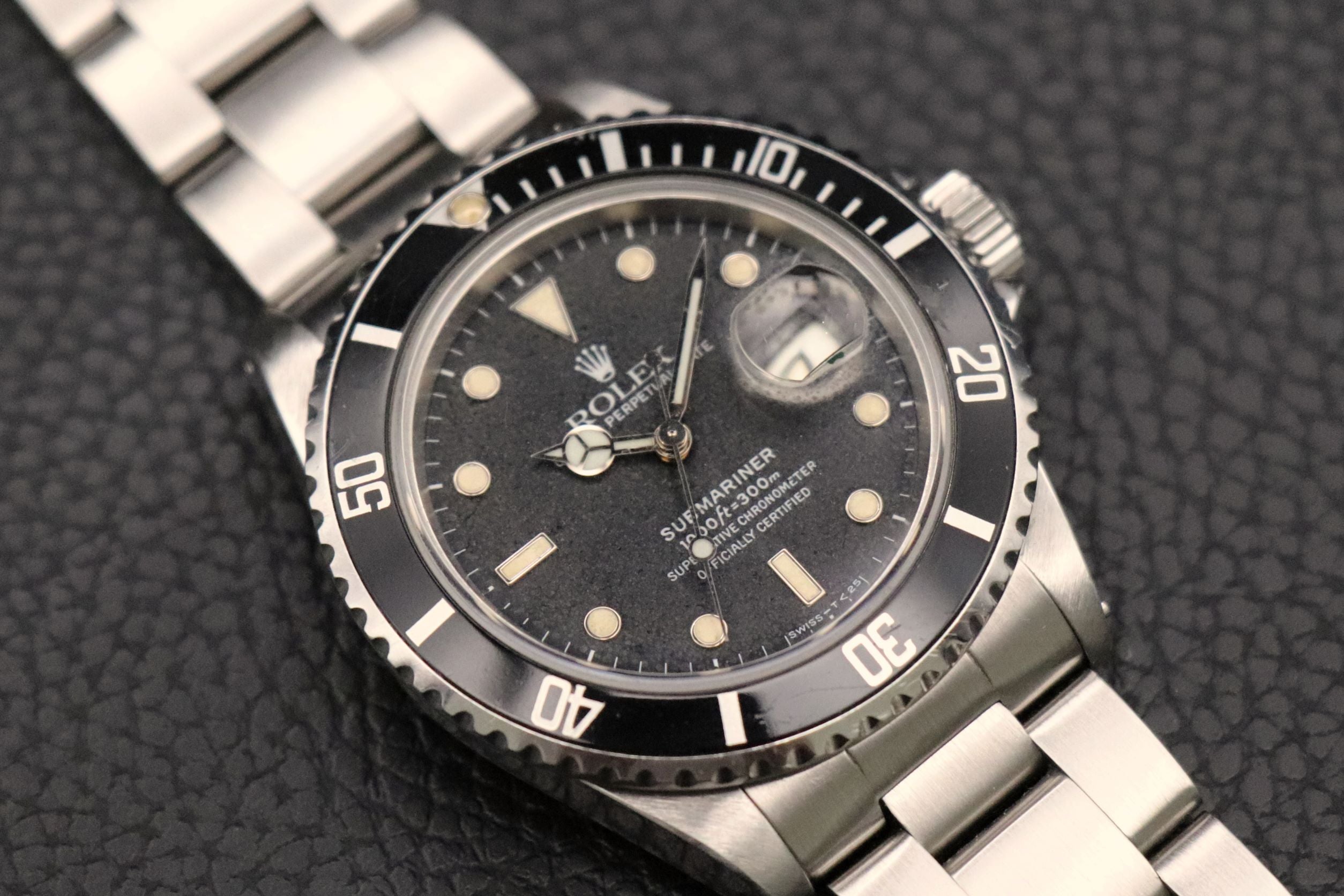 Rolex Submariner 16800 Stardust Dial